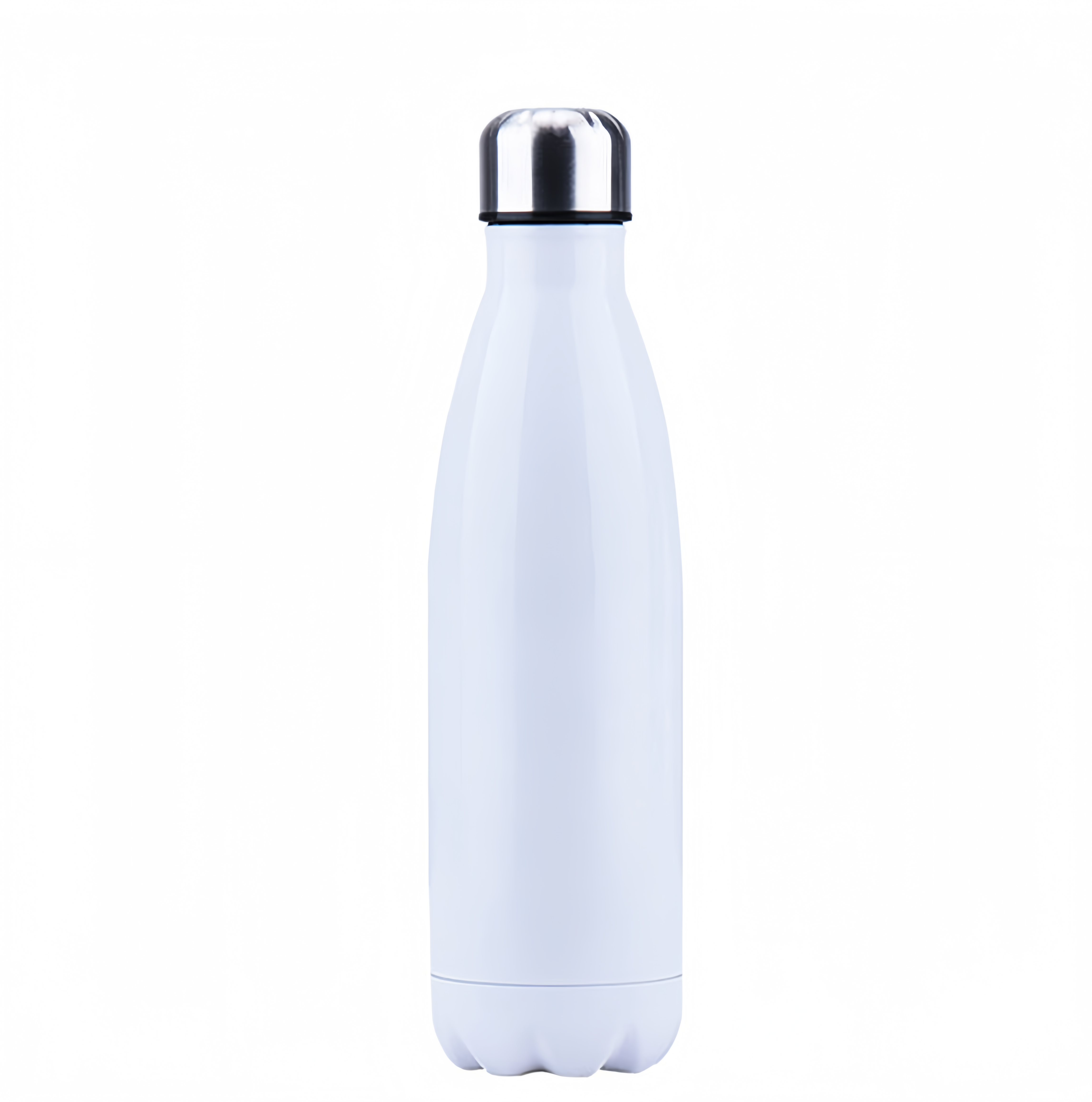 (1/100x Pack) 500ML Solid Colour Stainless Steel Water Bottle