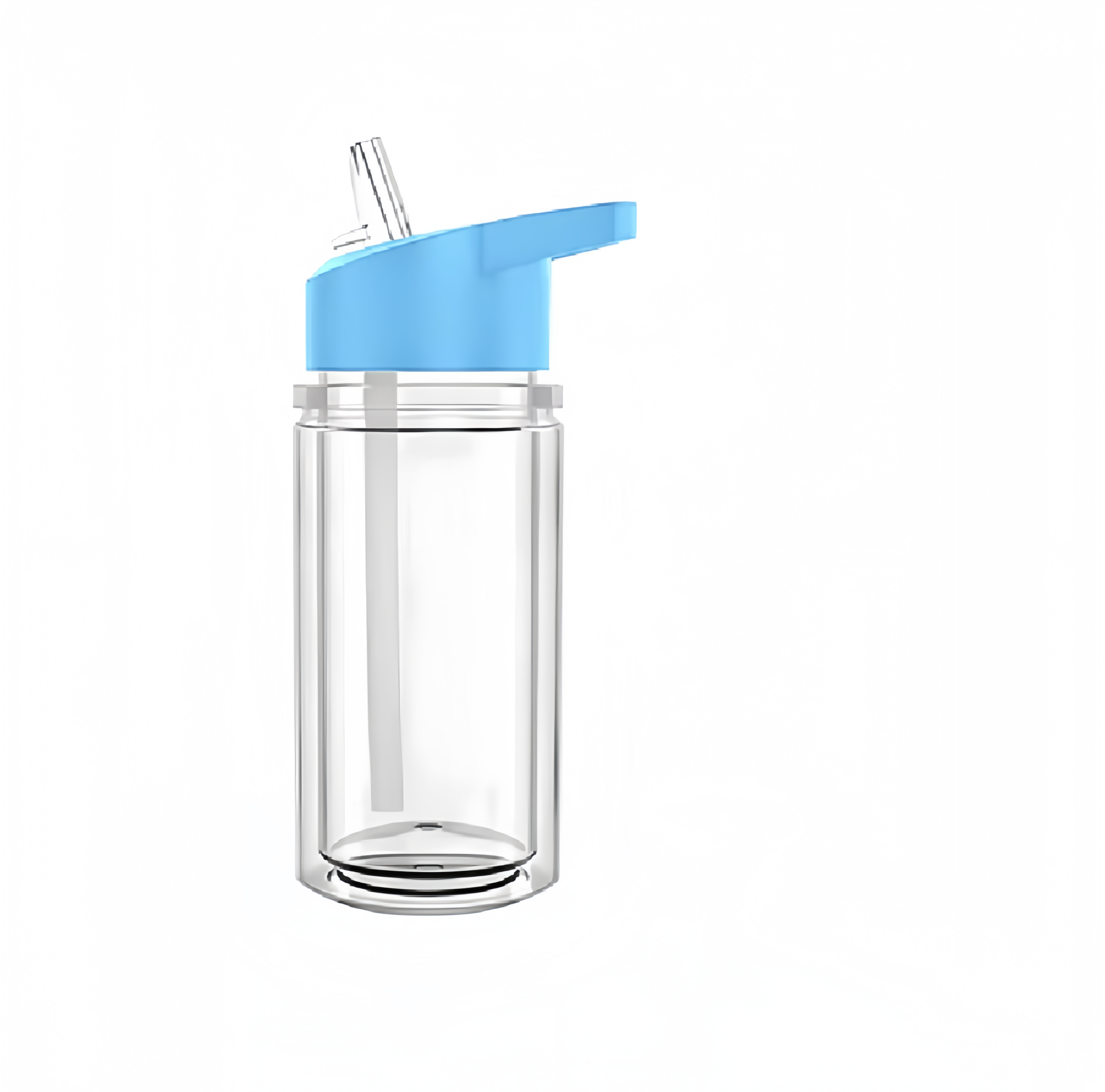 (25/250x Pack) 500ML Snow Globe Plastic Tumbler