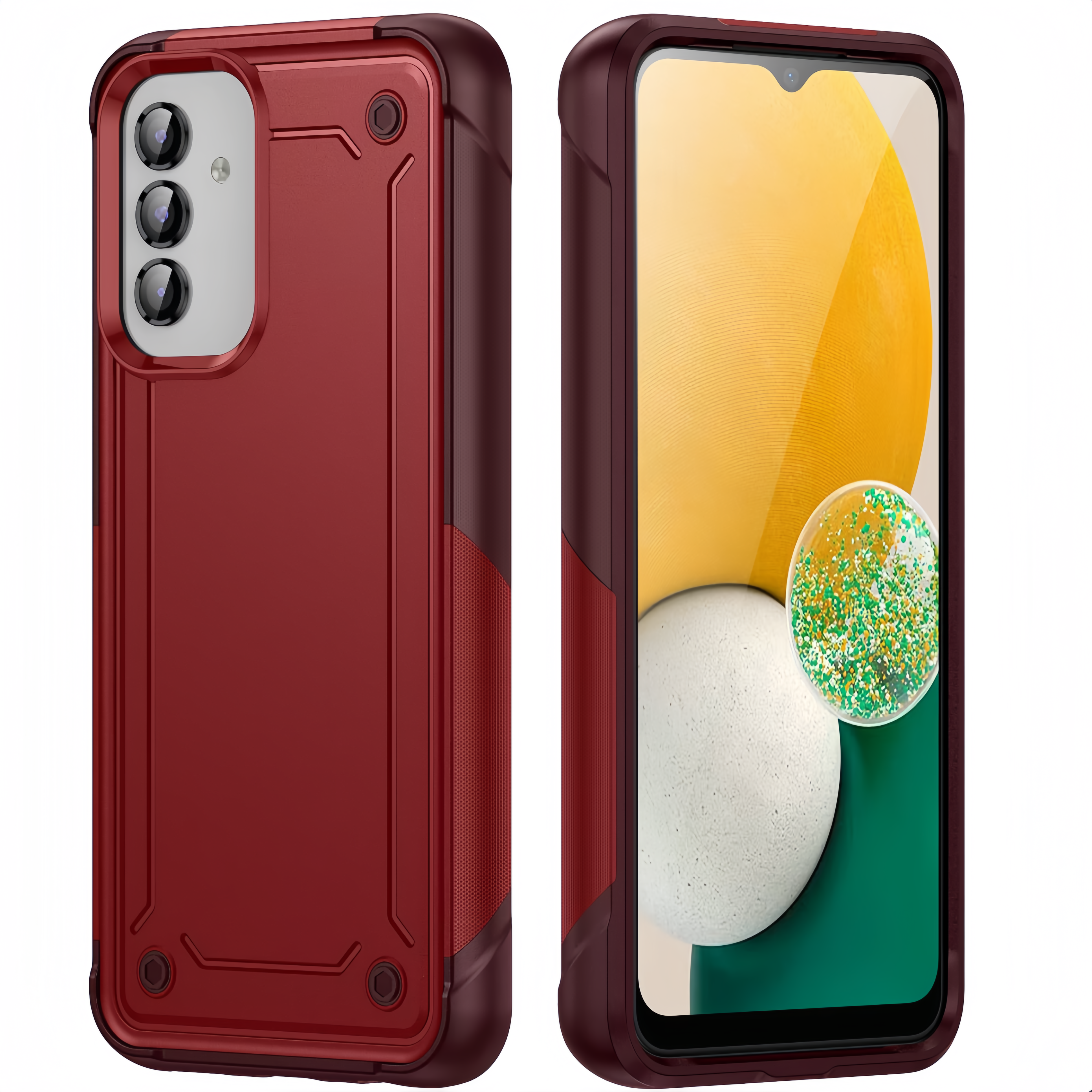 (25/250x Pack) S24 Series Premium Heavy Duty Samsung Case