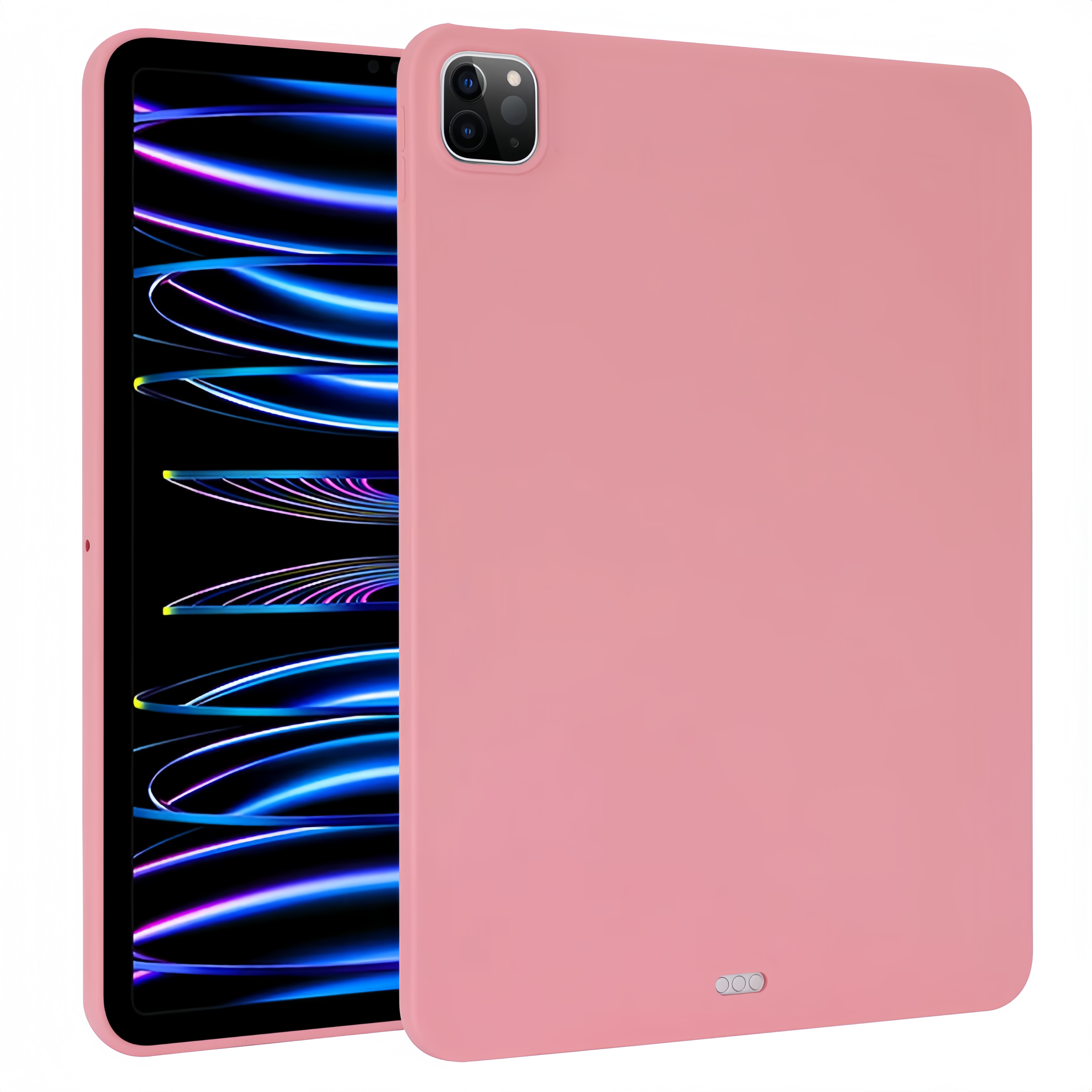 (25/250x) Apple iPad Air Gen 5 10.9 Inch Solid Tone Silicone iPad Case