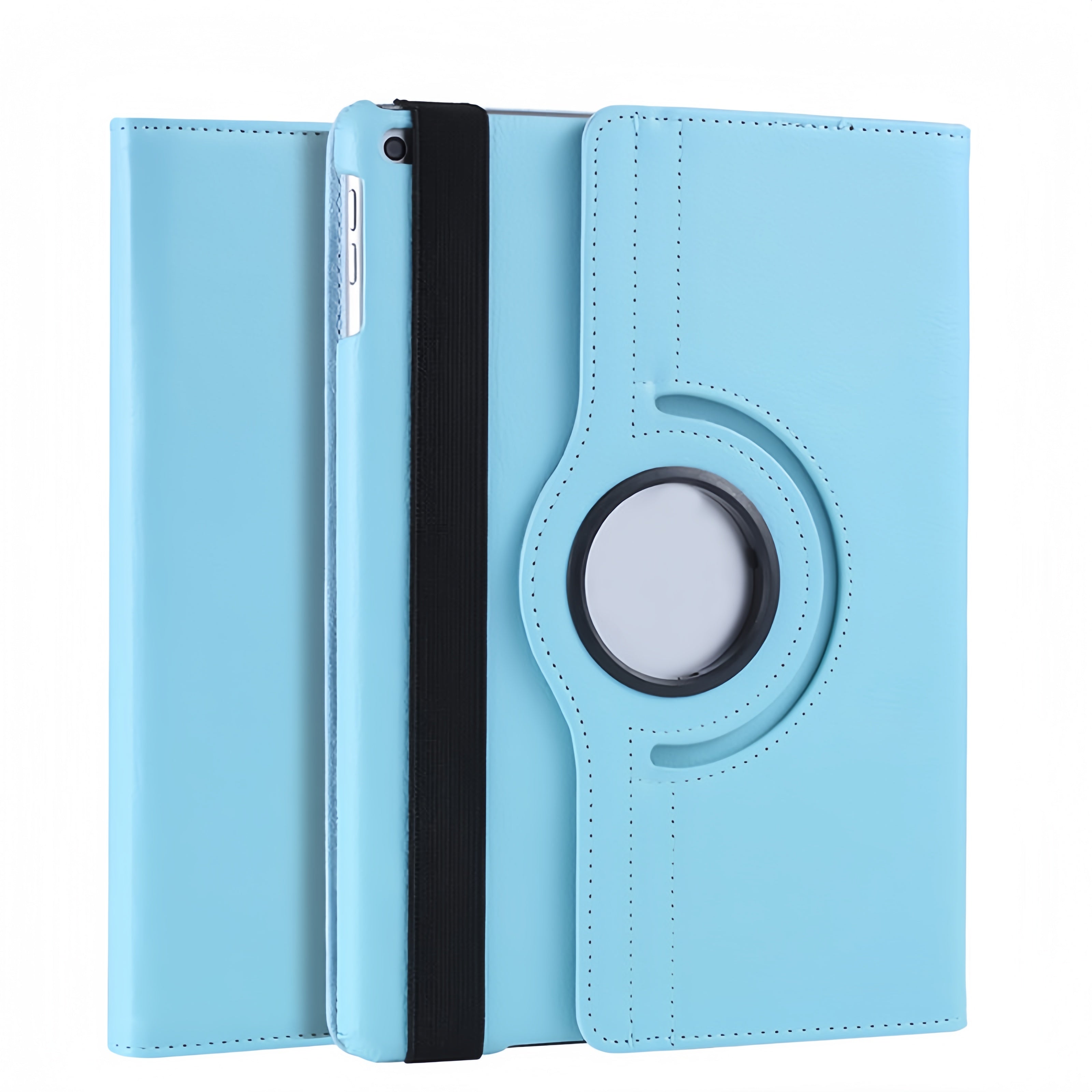 (1/100x Pack) Apple iPad Pro Gen 7 11, 13 Inch Inch 360 Degree Rotating Vegan Leather Protective Case For iPad