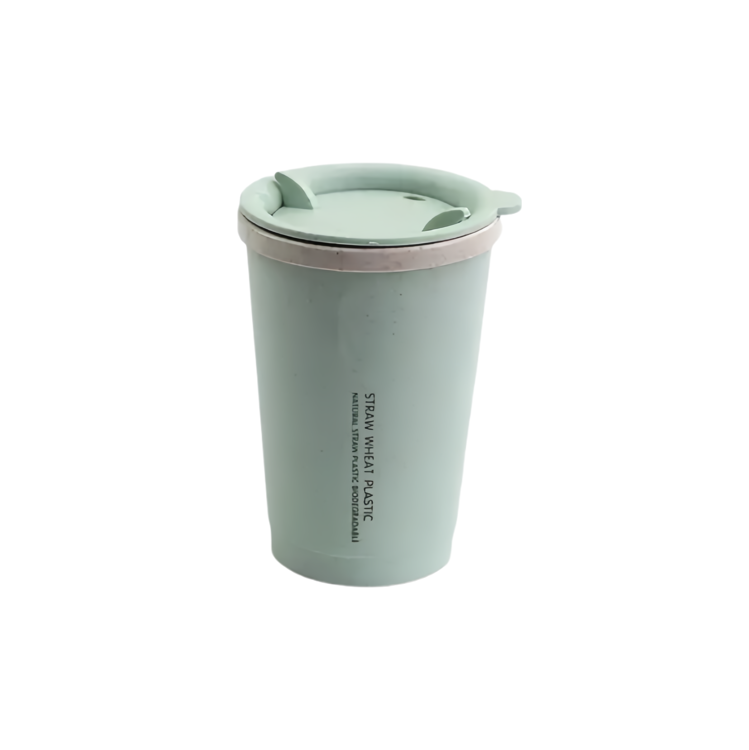 (1/100x Pack) 280ML Eco Friendly Wheat Straw Reusable Travel Mug