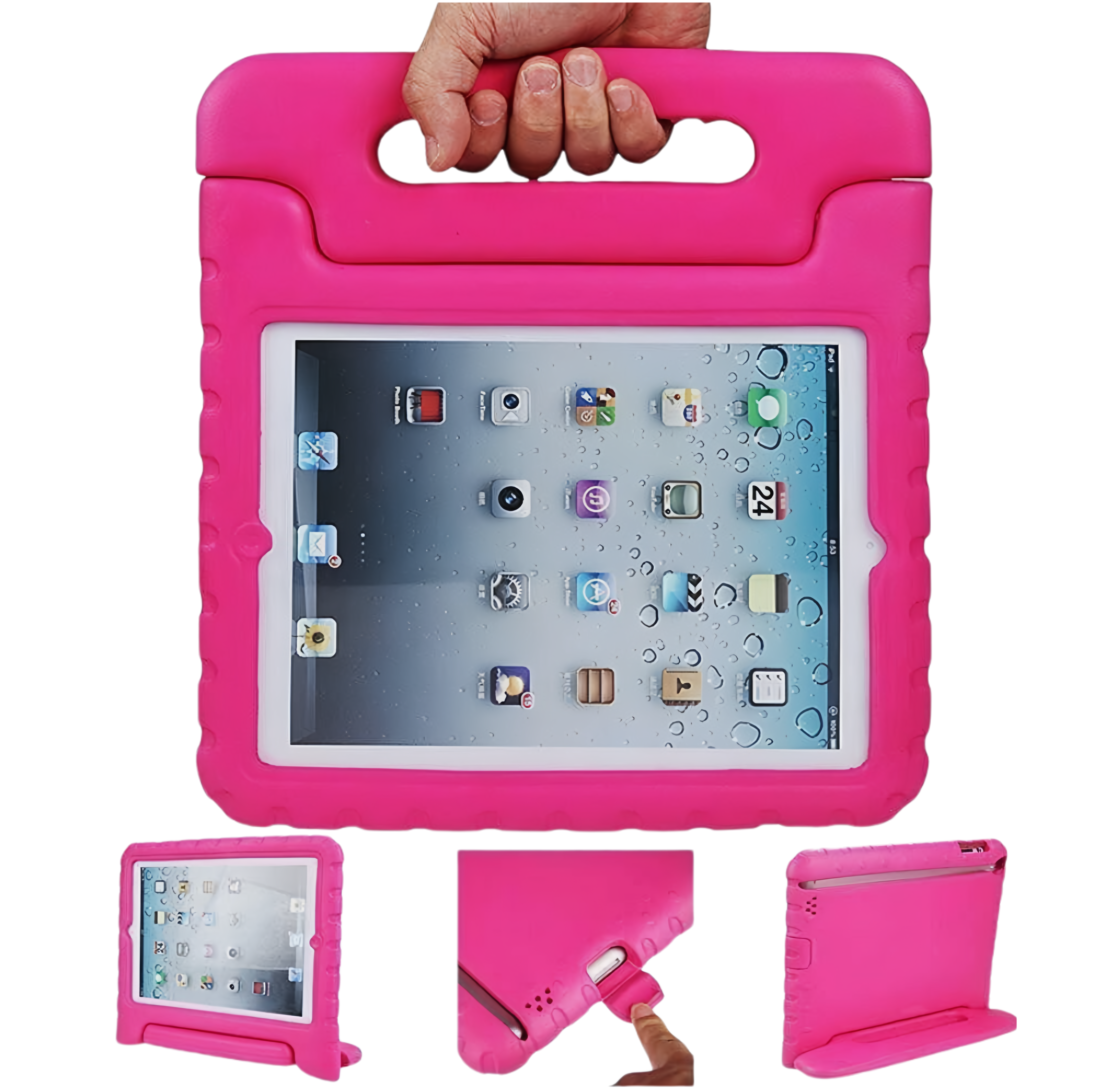 (25/200x Pack) Apple iPad Pro Gen 7 11, 13 Inch EVA Protective Shockproof Kids Case With Stand For Children