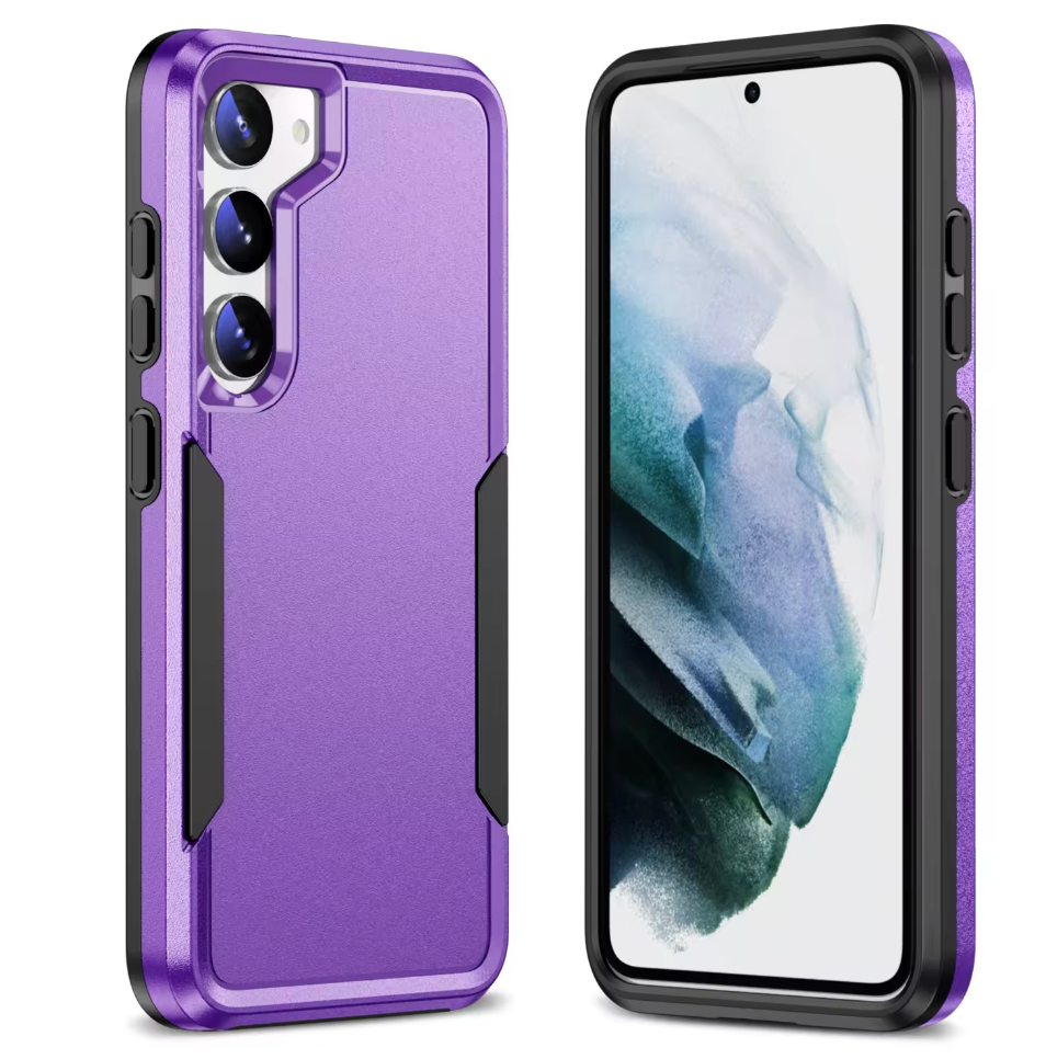(25/250x Pack) S24 Series Heavy Duty Shock Proof Samsung Case