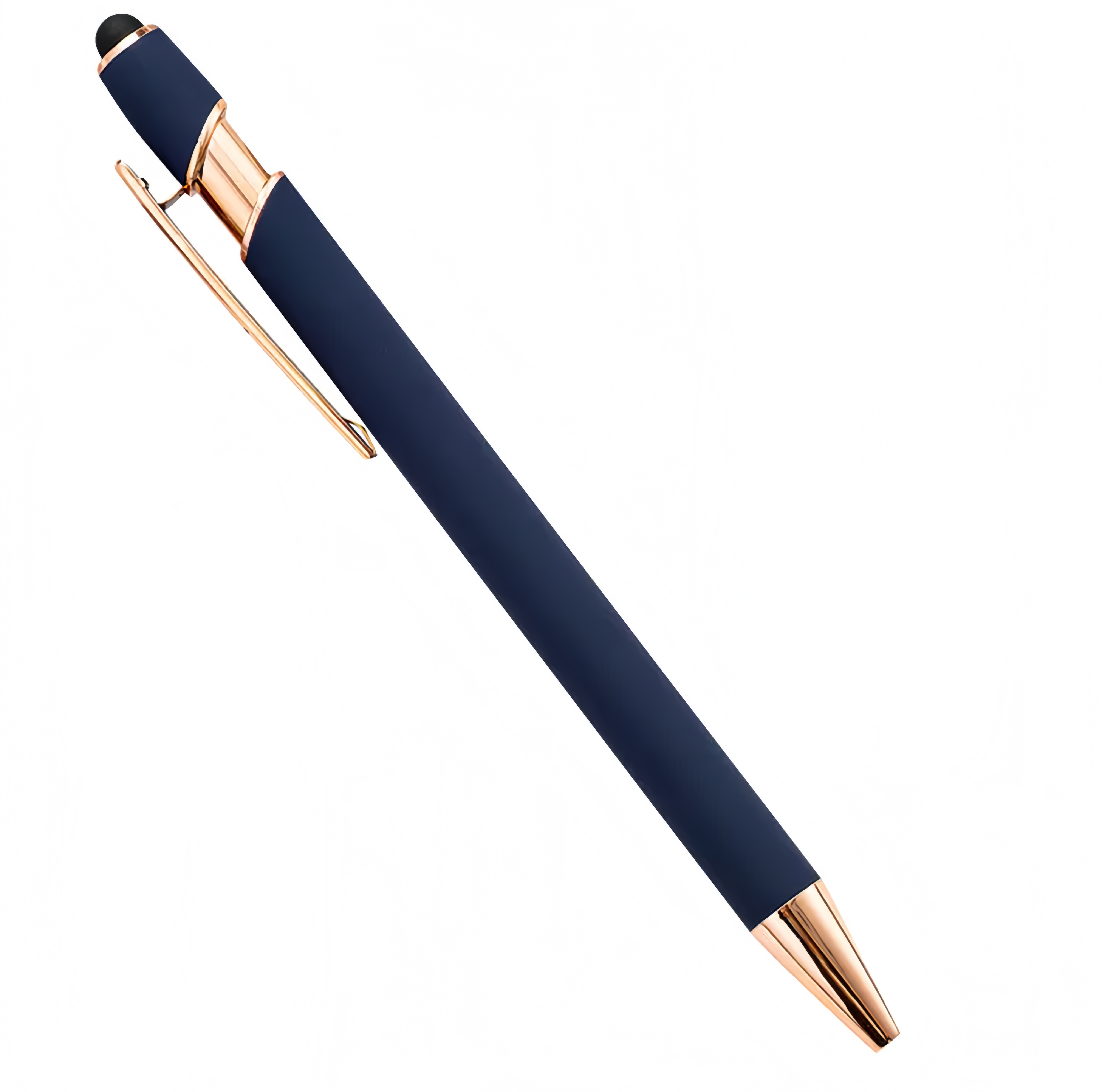 (25/250x Pack) Aluminium 2 in 1 Stylus With BallPoint Pen