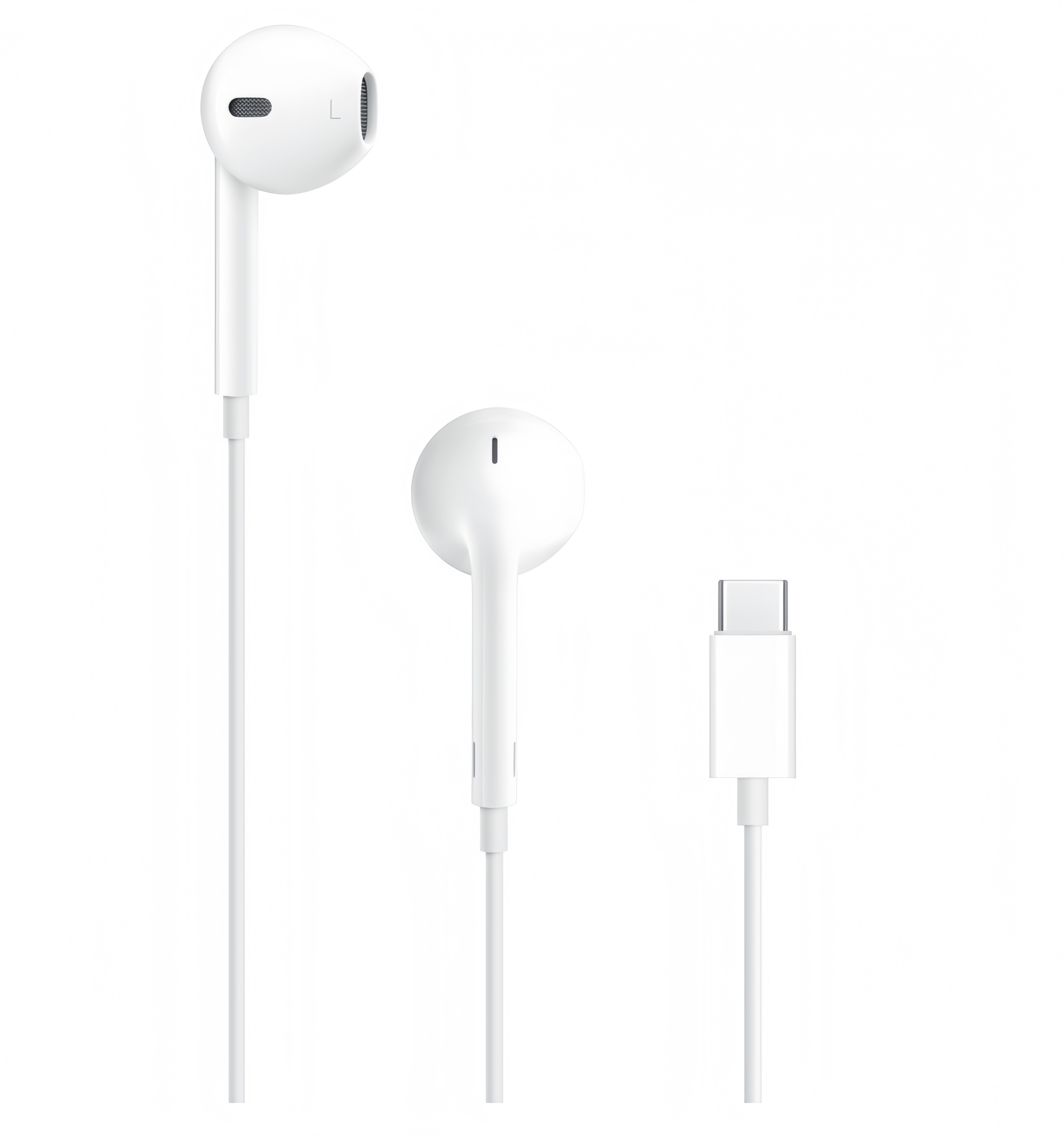 (100/500x Pack) Abodos 1.2m Type-C Wired Earphones