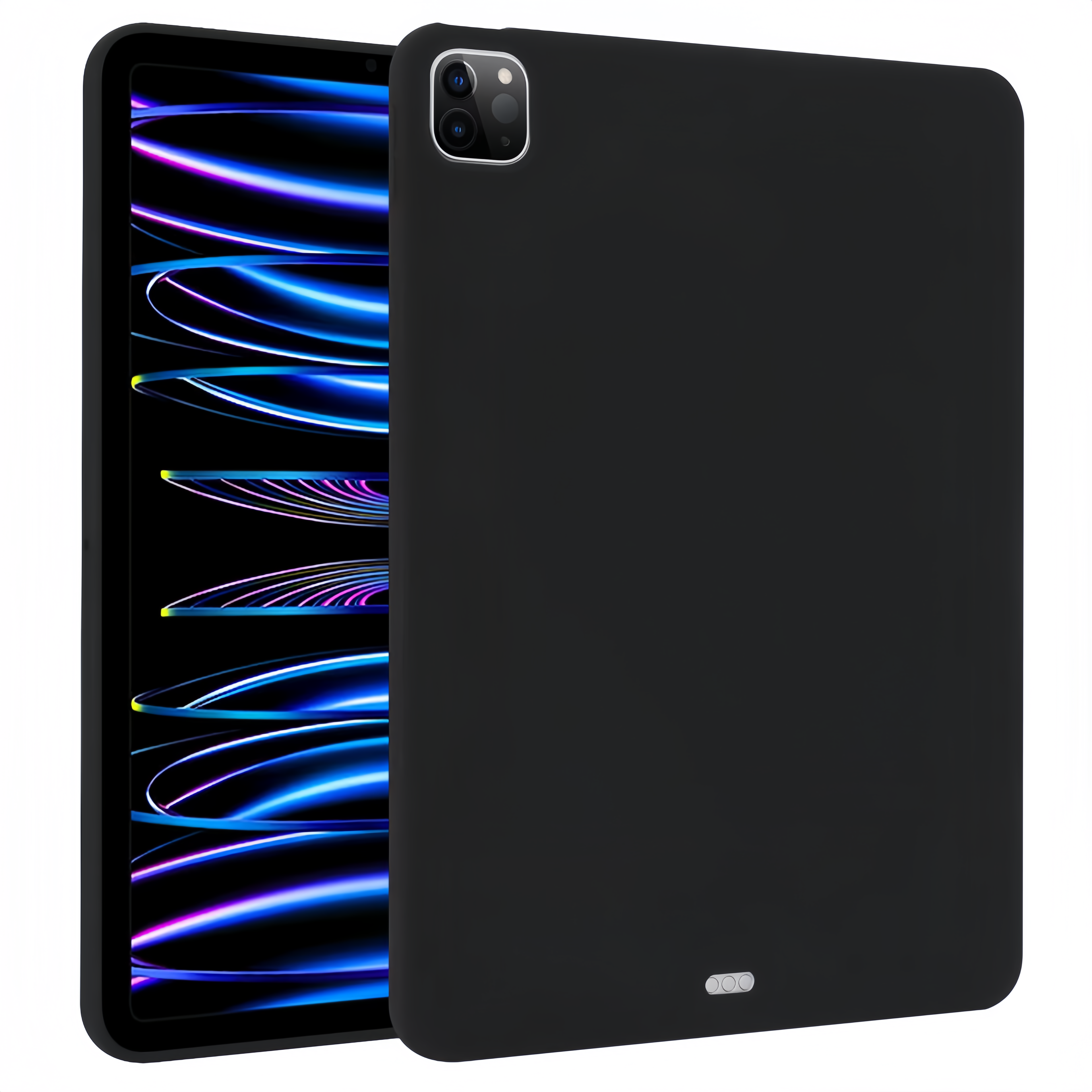 (25/250x) Apple iPad Mini Gen 6, 7 8.3 Inch Solid Tone Silicone iPad Case