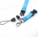 (25/500x Pack) Solid Colour/Custom Logo Keychain Lanyard