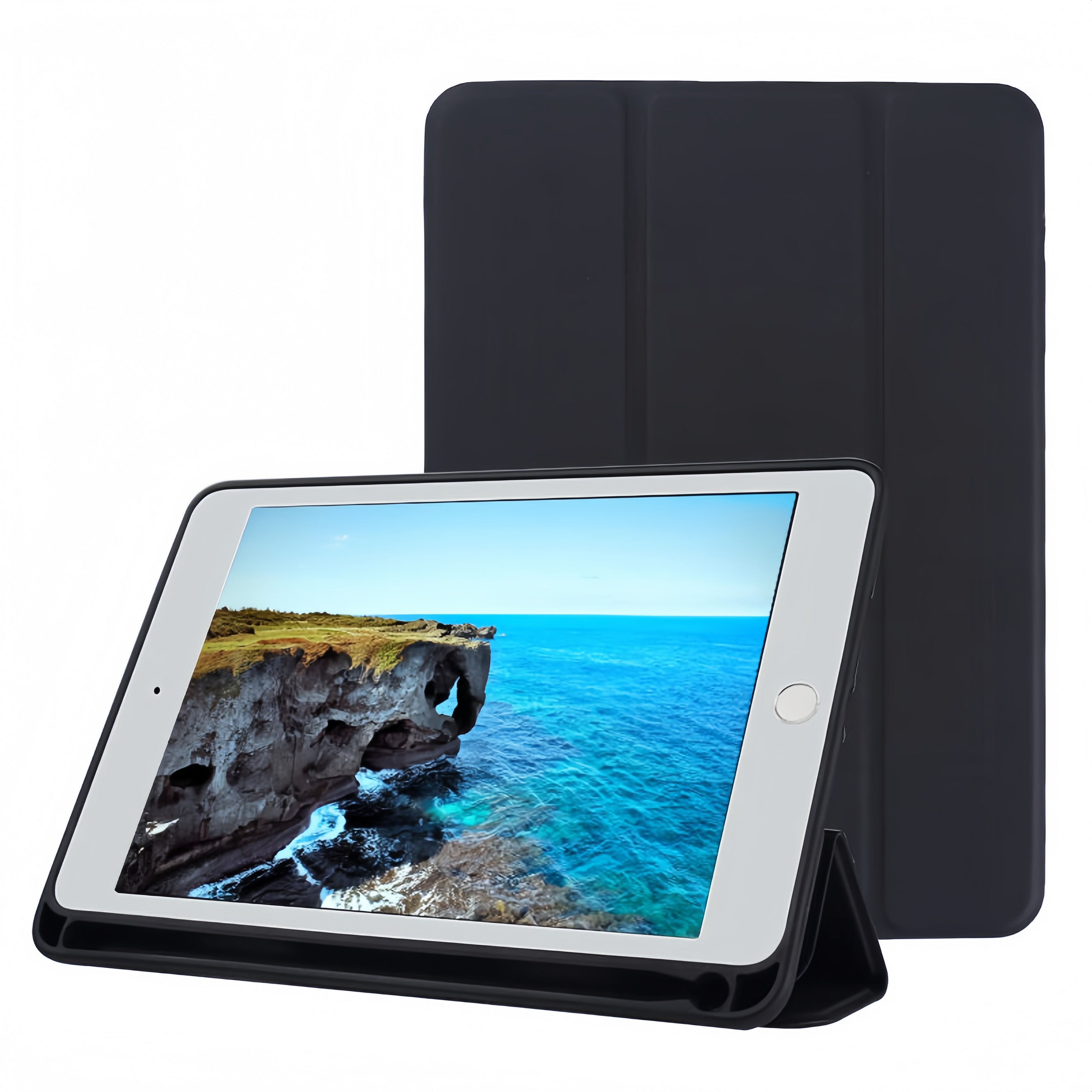 (25/200x Pack) Apple iPad Pro Gen 7 11, 13 Inch Silicon Protective Tri Fold Sleeve For iPad