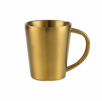 (25/250x Pack) 300ML Stainless Steel Drinking Mug