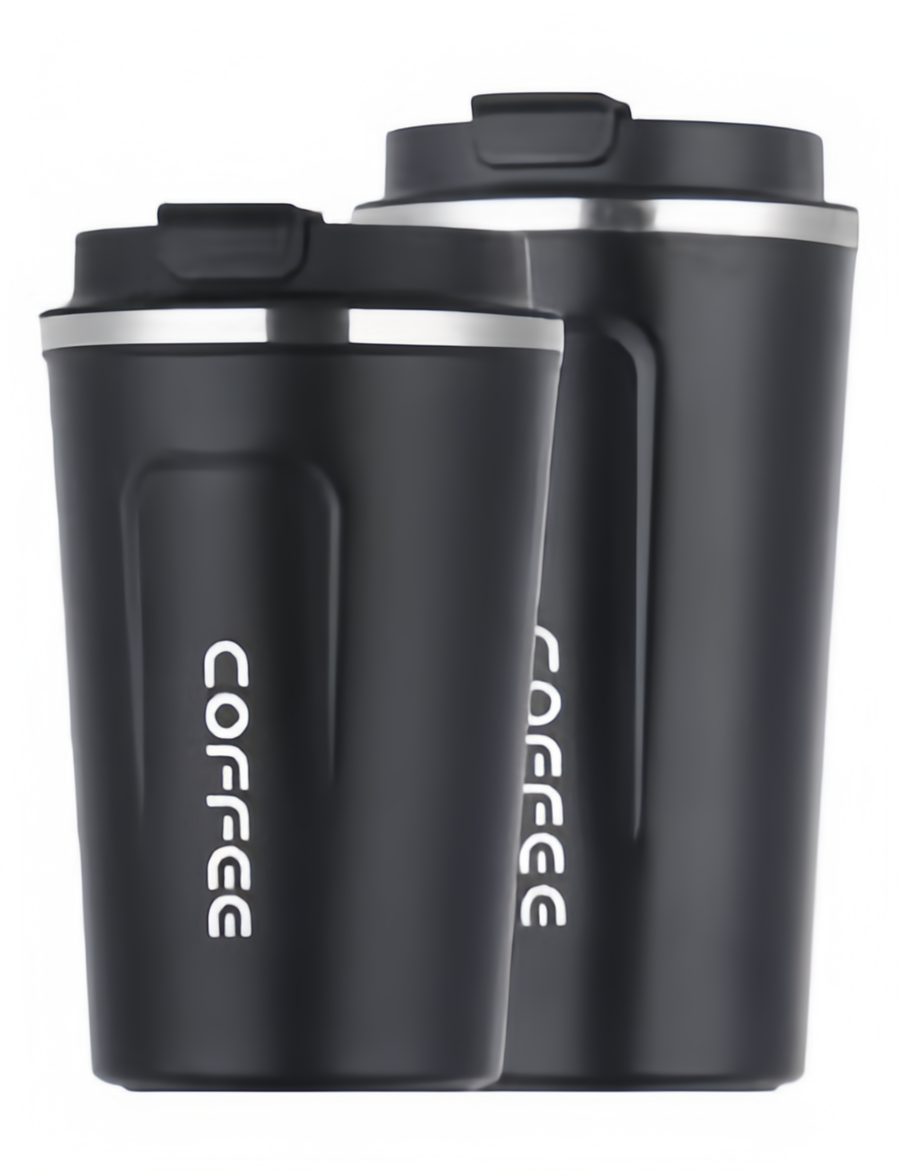 (25/250x Pack) 380ML & 510ML Premium Stainless Steel Coffee Mug