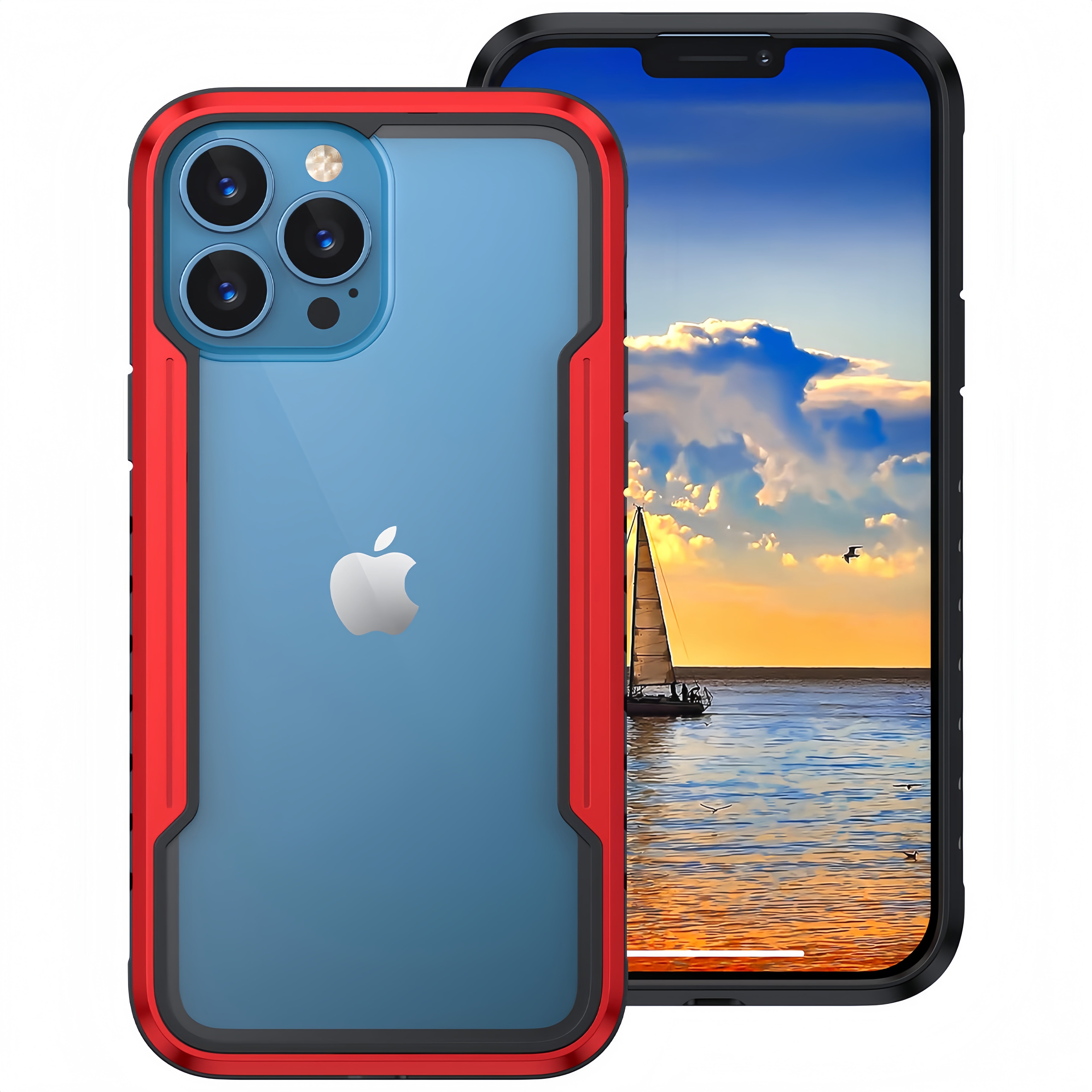 (25/250x Pack) 16 Series Defence Shield Heavy Duty iPhone Case