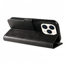 (1/100x Pack) iPhone 15 Series Flip Wallet Vegan Leather Case
