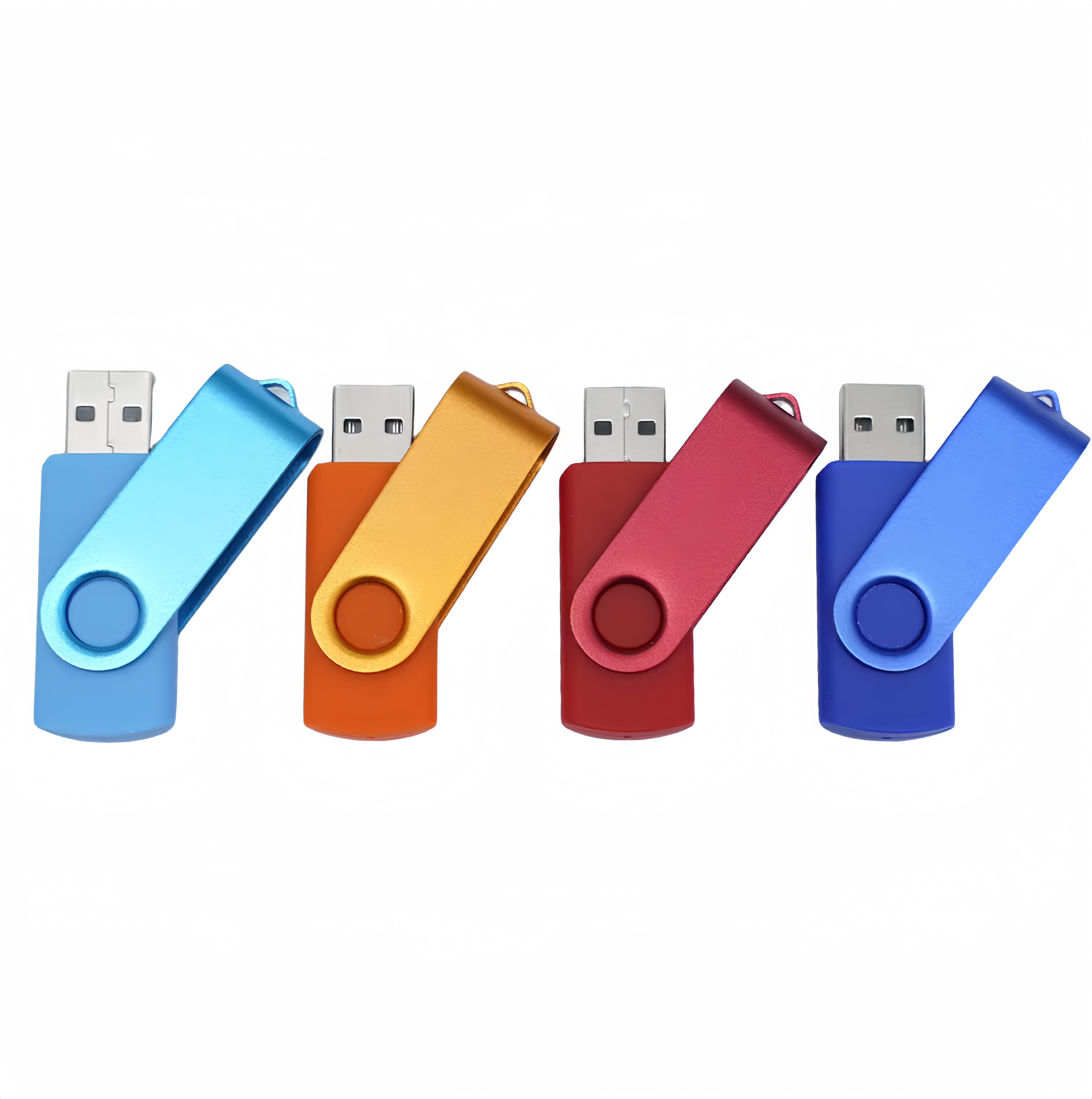 (50/500x Pack) 8/16/32GB Swivel USB Flash Drive
