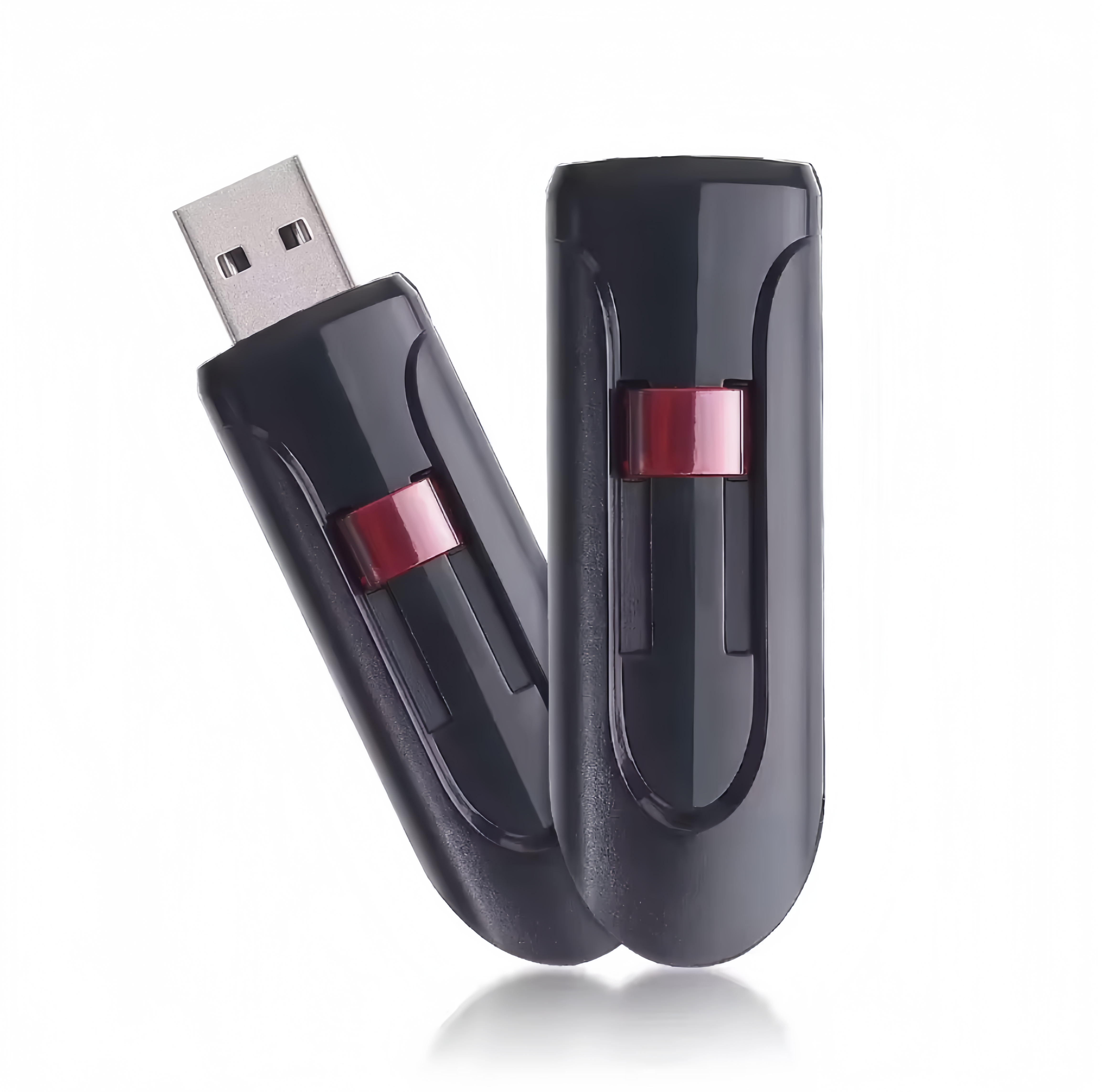 (50/500x Pack) 8-128 GB Slider USB Flash Drive