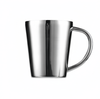 (25/250x Pack) 300ML Stainless Steel Drinking Mug