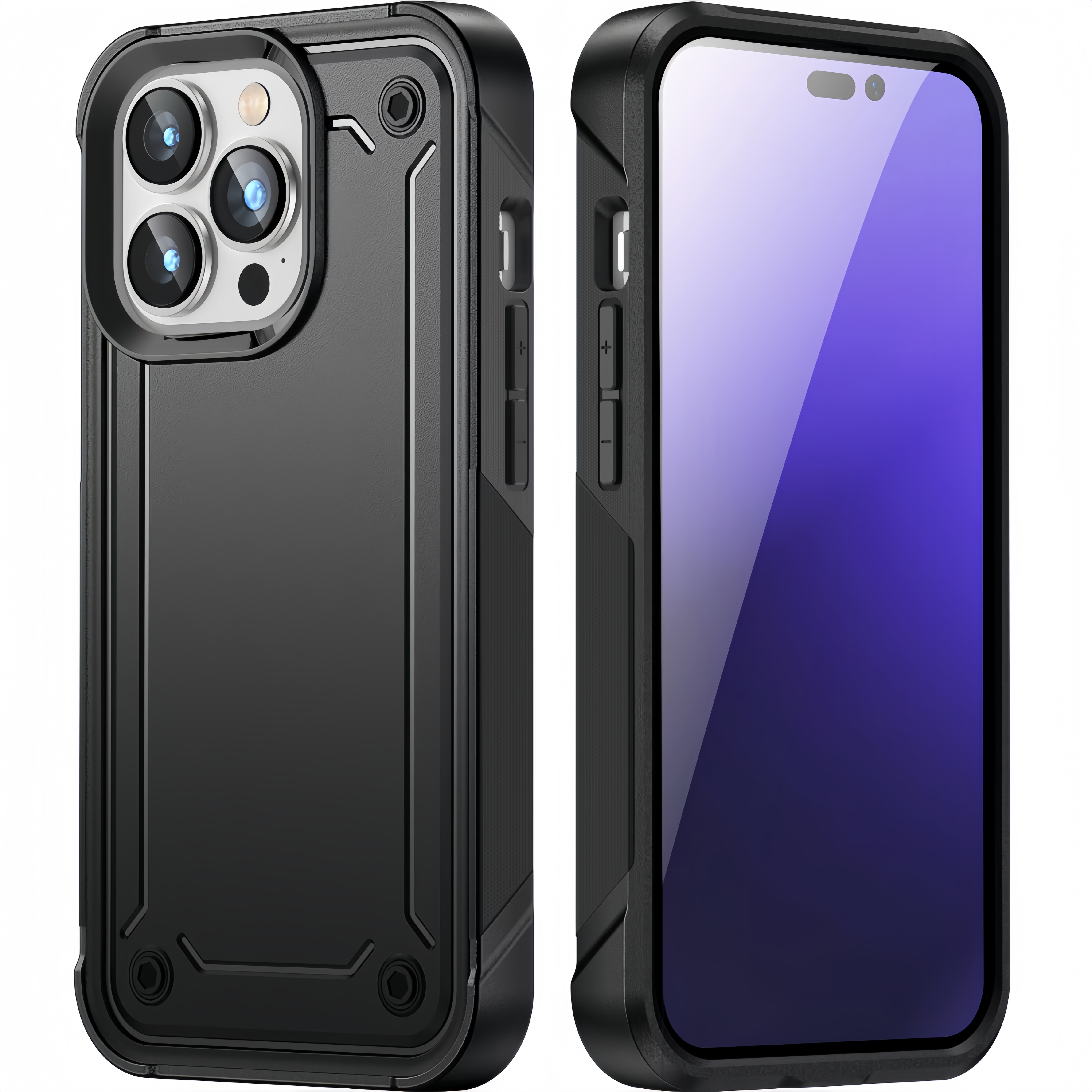 (25/250x) 15 Series Premium Heavy Duty Hybrid iPhone Case