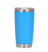 (25/250x Pack) 380ML Multi Coloured Stainless Steel Travel Tumbler