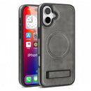 (1/100x) 15 Series Magnetic Luxury Vegan Leather iPhone Case With Stand