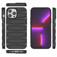 (25/250x Pack) 15 Series Shockproof Silicone Rigid iPhone Case