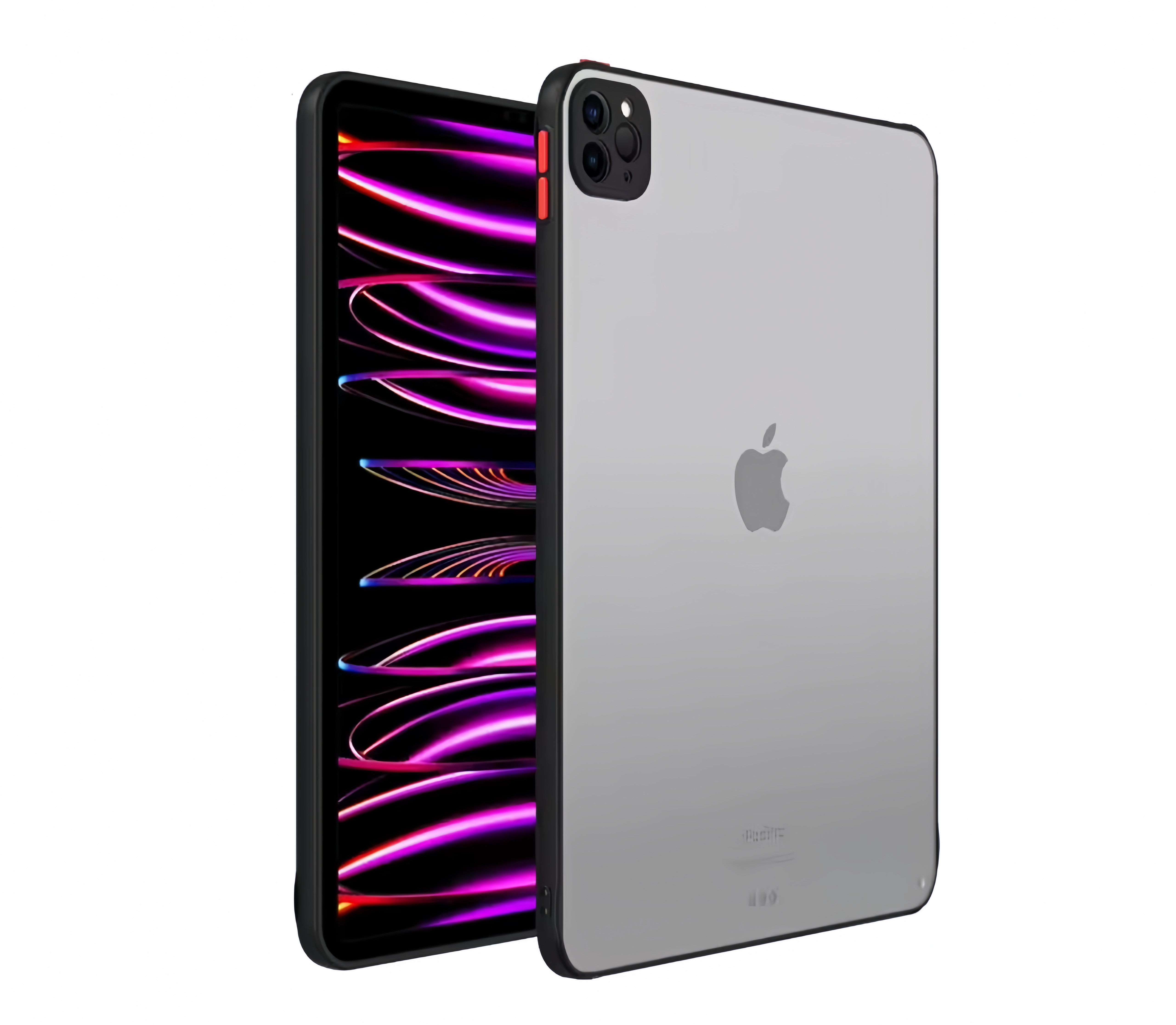 (25/250x) Apple iPad Generation 9, 10, 11 Transparent Acrylic iPad Case