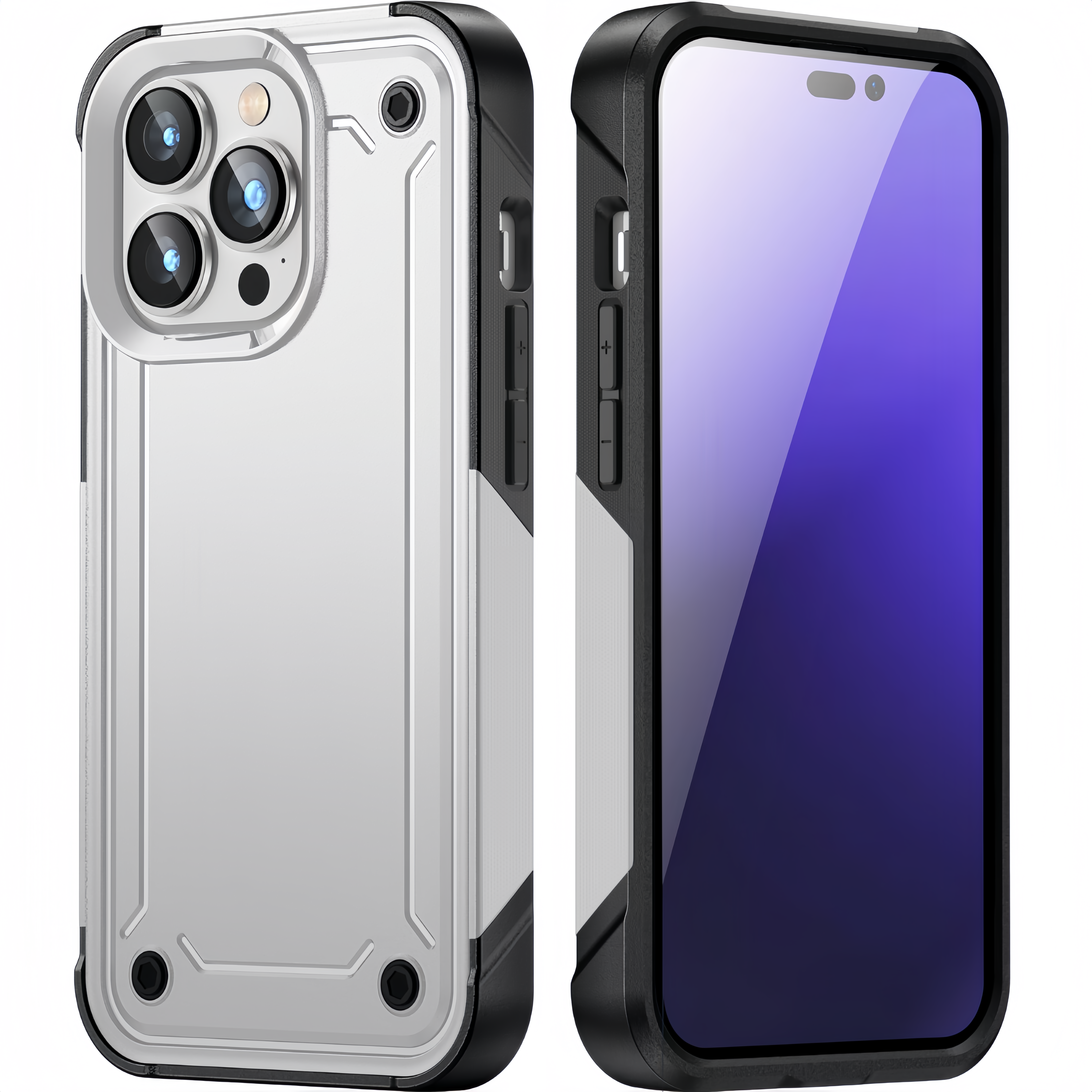 (25/250x) 15 Series Premium Heavy Duty Hybrid iPhone Case
