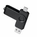 (1/100x Pack) 8/16/32GB 2 In 1 USB - Type C Key Flash Drive