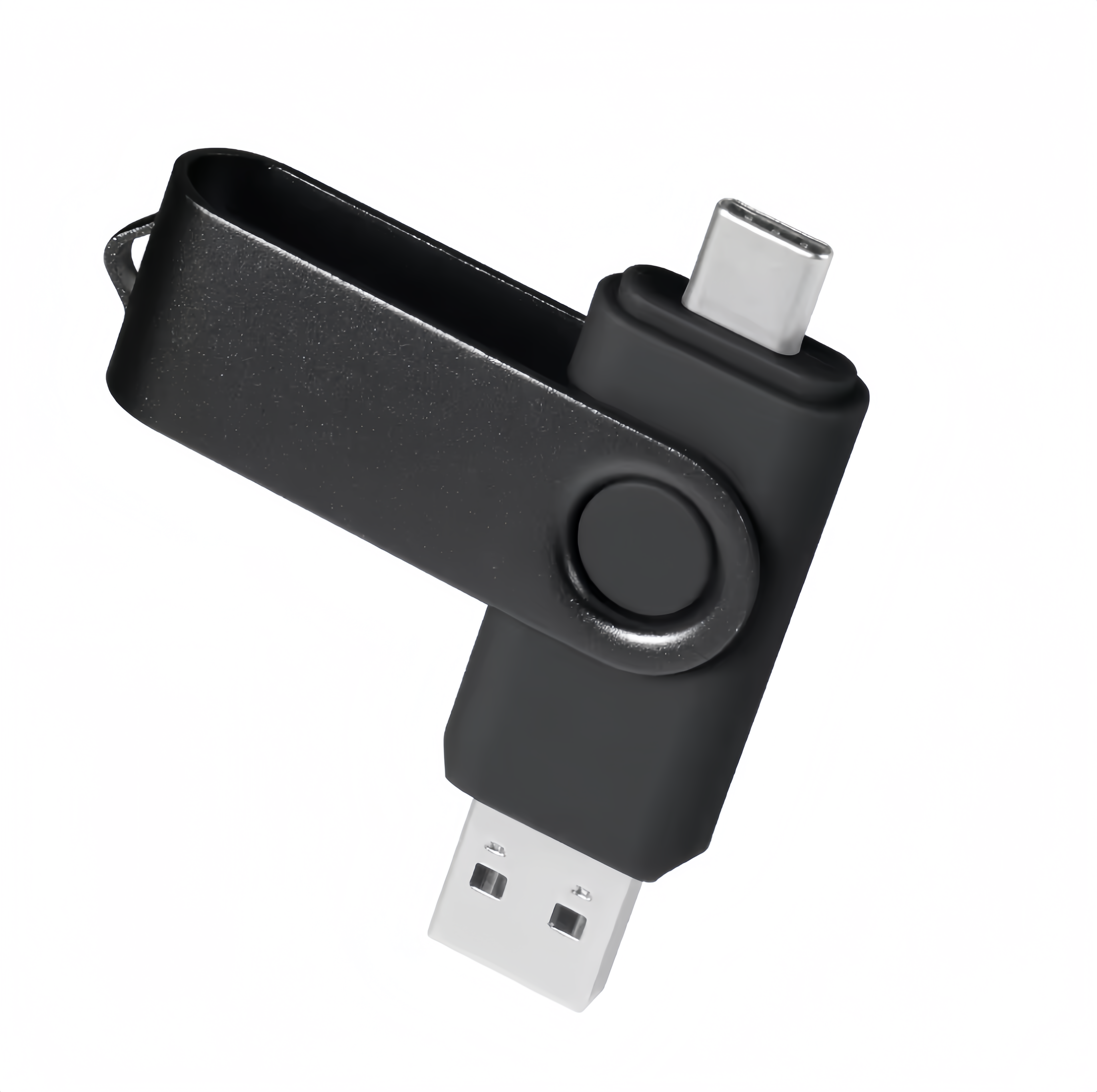 (50/500x Pack) 64/128GB 2 In 1 USB - Type C Key Flash Drive