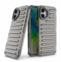 (1/100x Pack) 15 Series Transparent TPU Shockproof iPhone Case