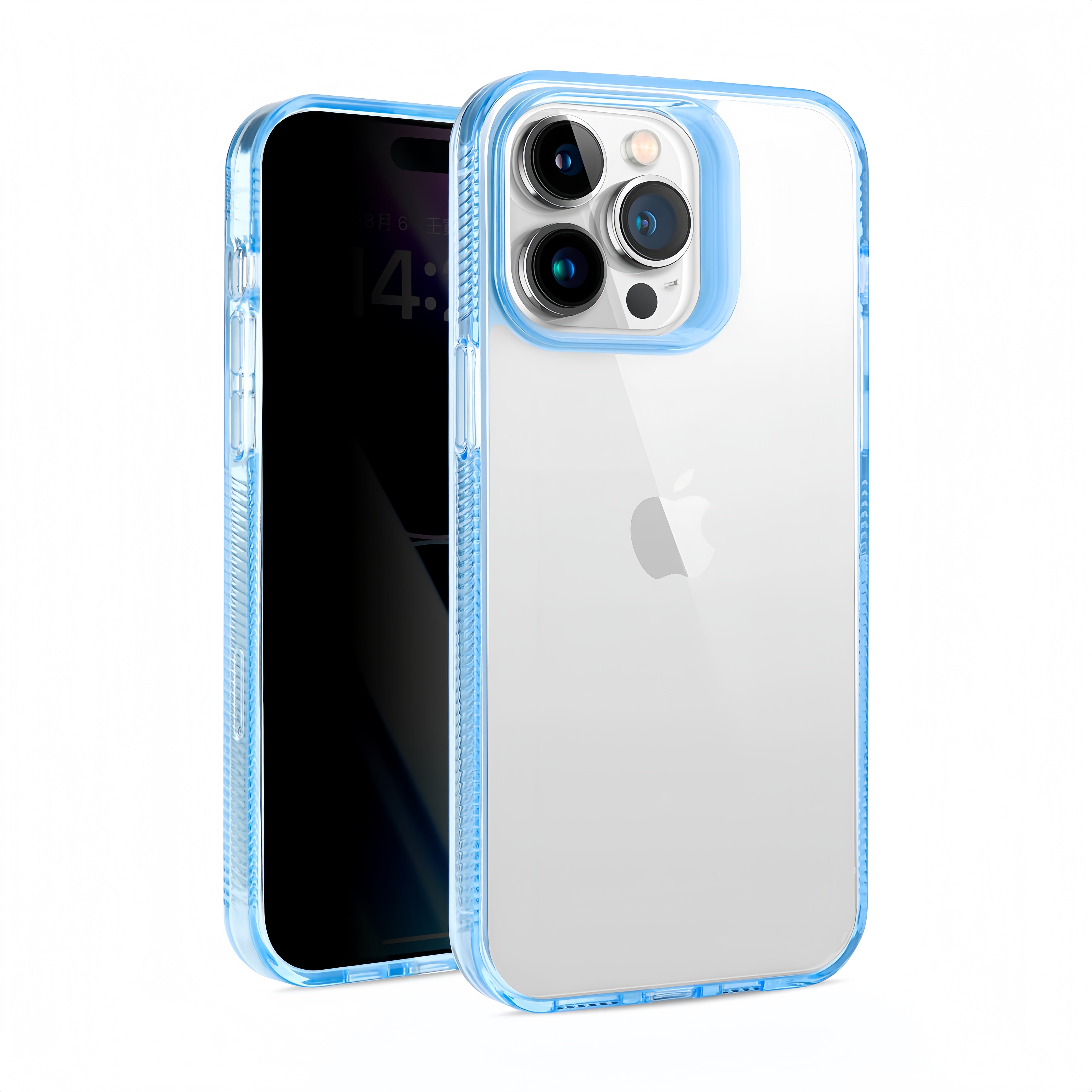 (25/250x Pack) 15 Series Transparent Magsafe Shockproof Coloured Bumper Case