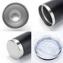 (25/250x Pack) 380ML Multi Coloured Stainless Steel Travel Tumbler