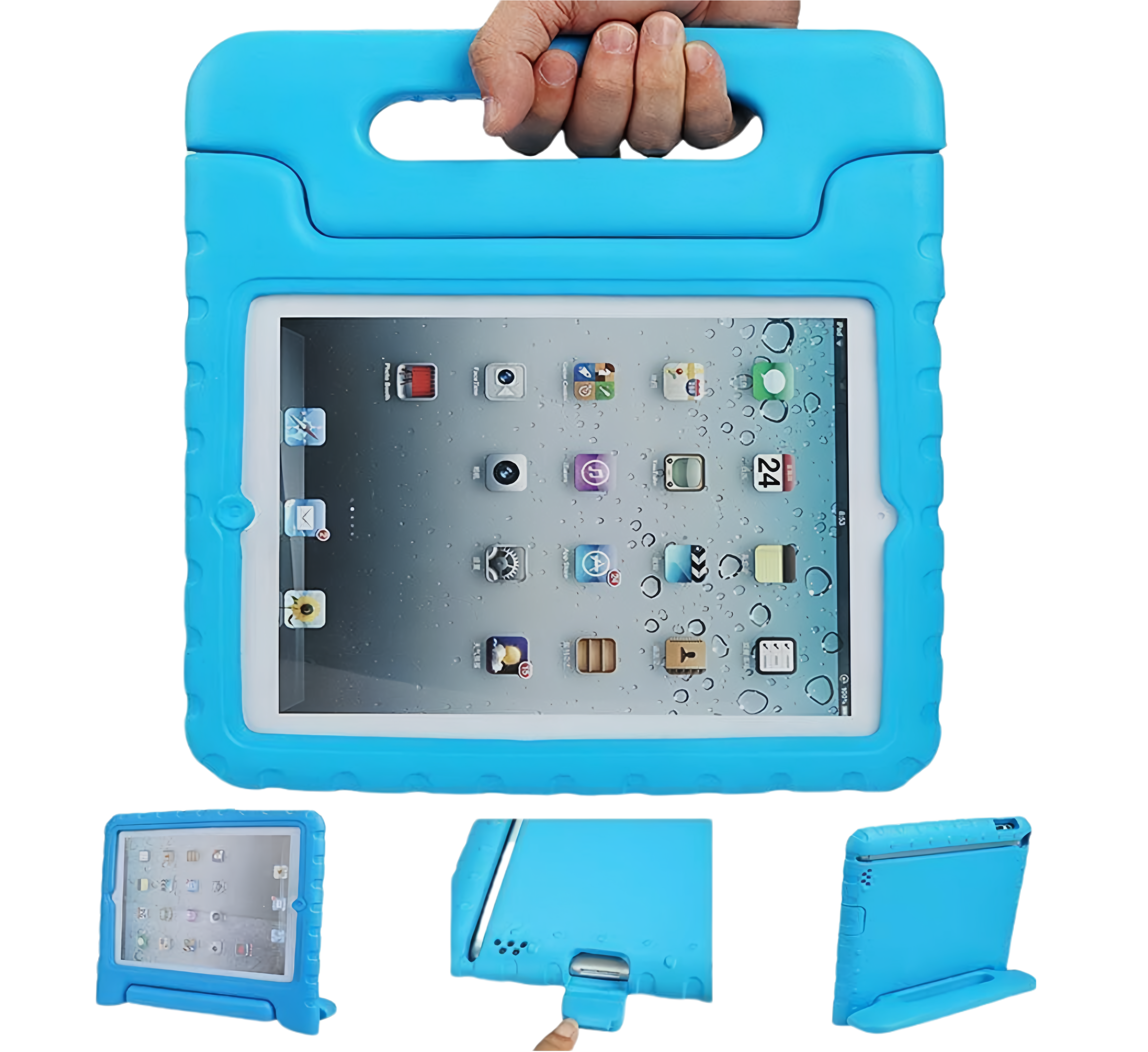 (25/200x Pack) Apple iPad Pro Gen 7 11, 13 Inch EVA Protective Shockproof Kids Case With Stand For Children
