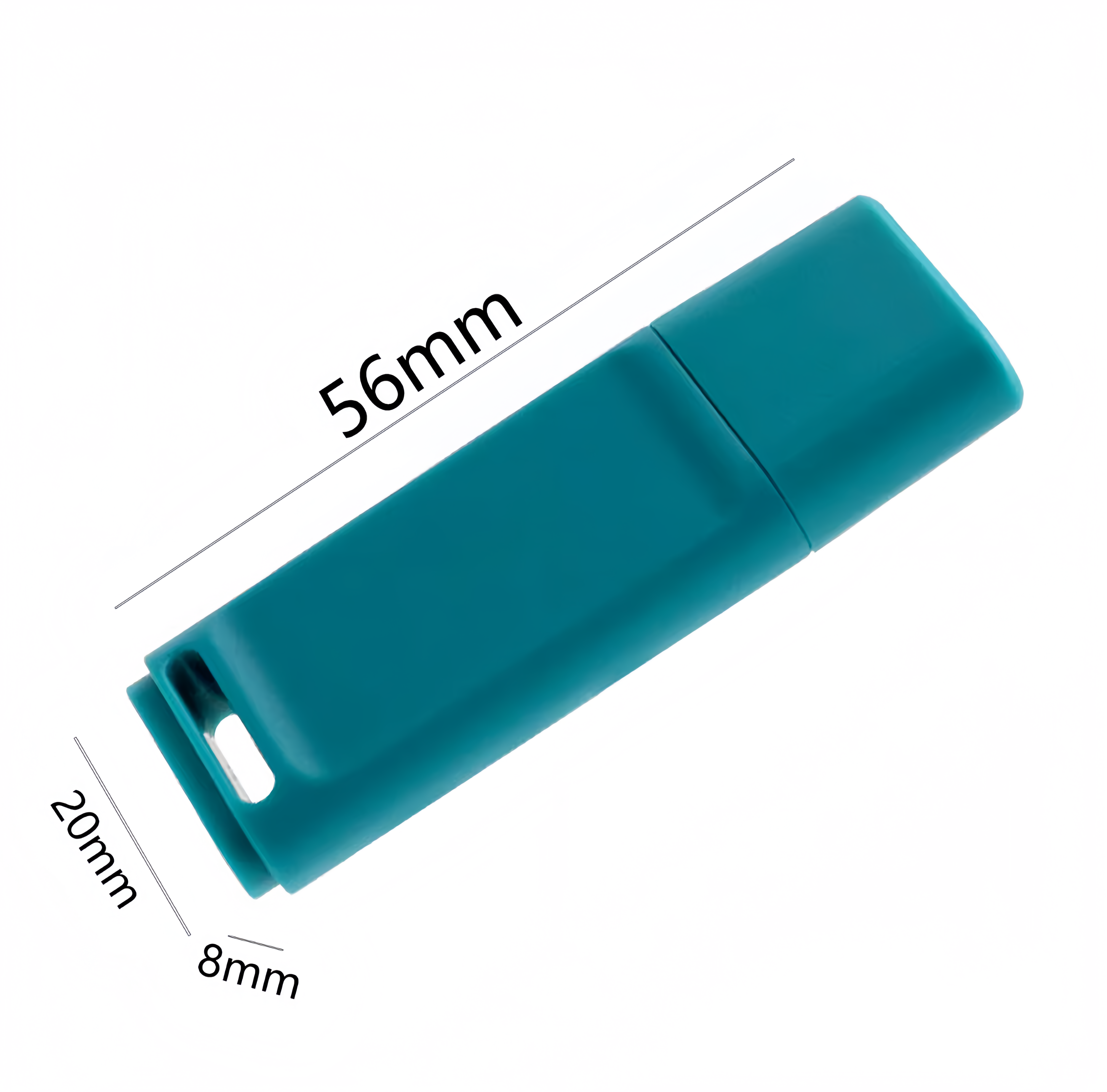 (50-500x Pack) 8/16/32GB USB Flash Drive With Case & Cap