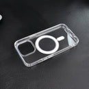 (50-500x Pack) 15/16 Series Magsafe Magnetic Clear iPhone Case