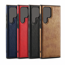 (25/250x Pack) S23 Series Luxury Vegan Leather Samsung Case
