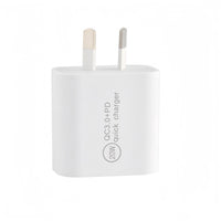 (1/250x Pack) 20 Watt USB Type C & USB Type A Power Adapter (AUS/NZ Outlet)