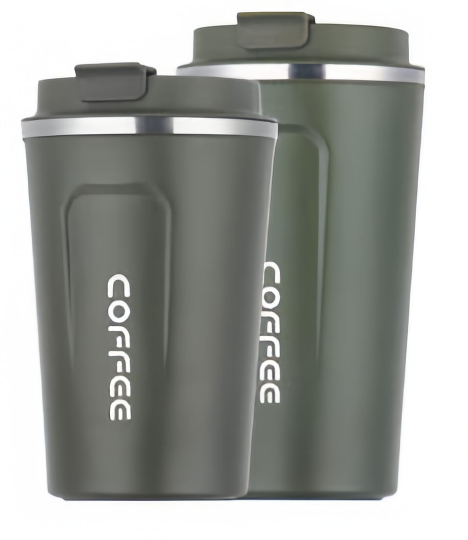 (25/250x Pack) 380ML & 510ML Premium Stainless Steel Coffee Mug