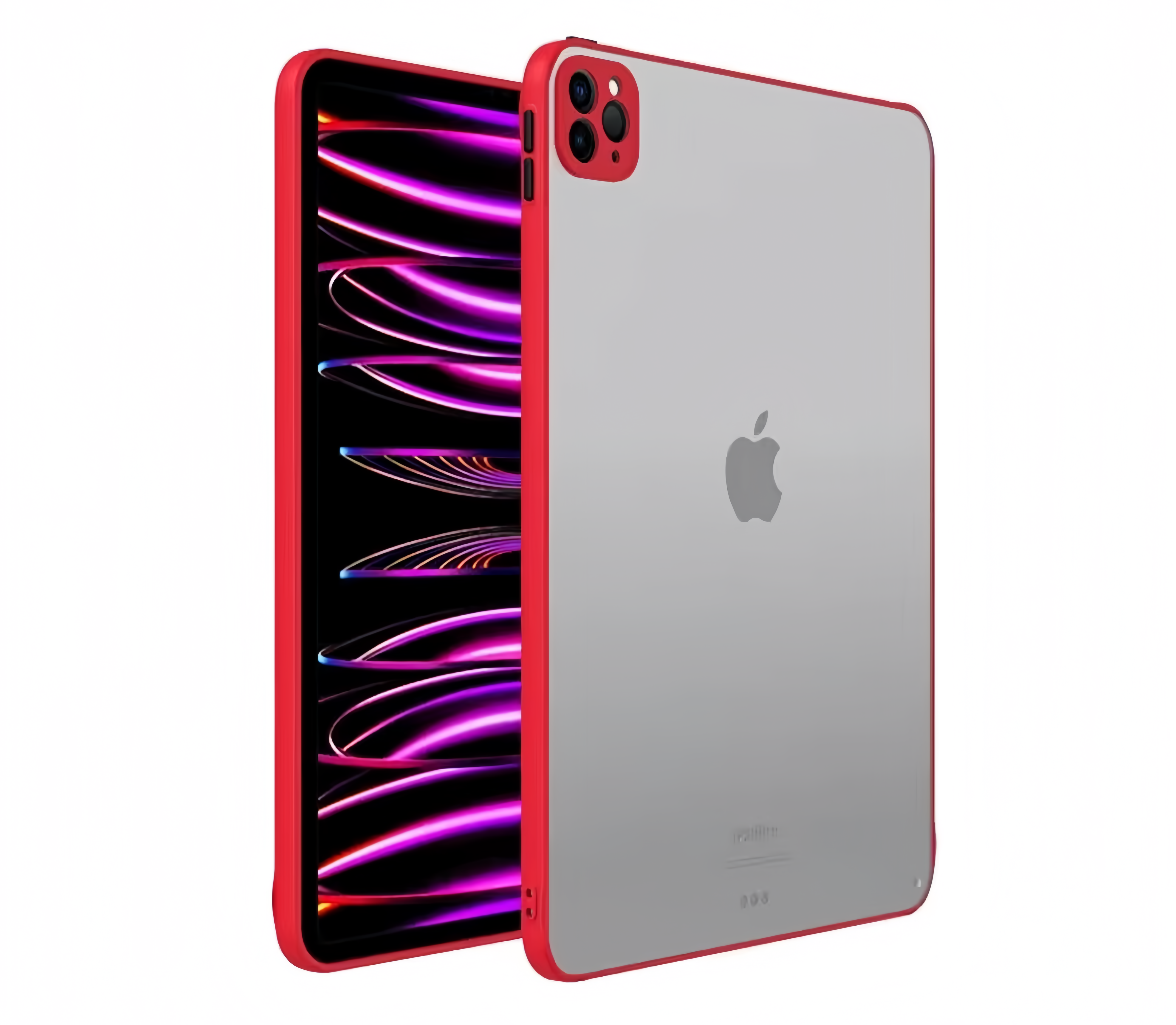 (25/250x) Apple iPad Generation 9, 10, 11 Transparent Acrylic iPad Case