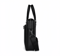 (1/100x Pack) Vegan Leather Modern Business Bag With Detachable Shoulder Strap