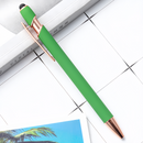 (25/250x Pack) Aluminium 2 in 1 Stylus With BallPoint Pen