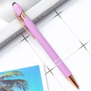 (25/250x Pack) Aluminium 2 in 1 Stylus With BallPoint Pen