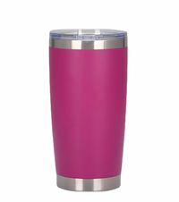 (25/250x Pack) 380ML Multi Coloured Stainless Steel Travel Tumbler