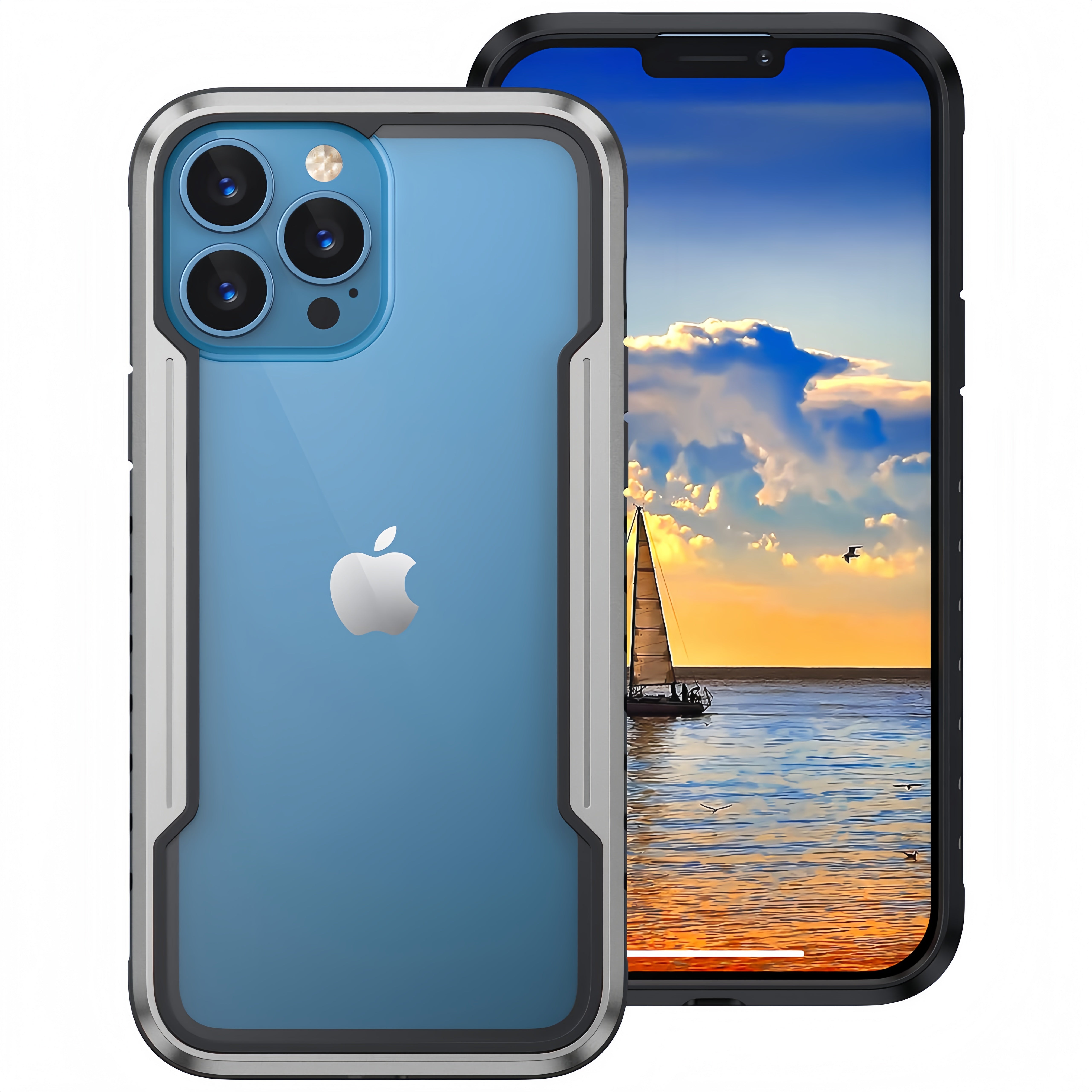 (25/250x Pack) 16 Series Defence Shield Heavy Duty iPhone Case