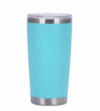 (25/250x Pack) 380ML Multi Coloured Stainless Steel Travel Tumbler