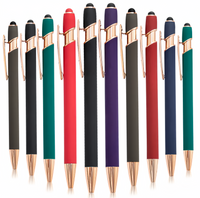(25/250x Pack) Aluminium 2 in 1 Stylus With BallPoint Pen