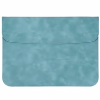 (1/100x Pack) Vegan Leather Sleek Sleeve For Laptop