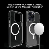 (50-500x Pack) 15/16 Series Magsafe Magnetic Clear iPhone Case
