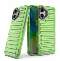 (1/100x Pack) 15 Series Transparent TPU Shockproof iPhone Case