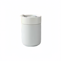 (1/100x Pack) 280ML Ceramic Travel Mug With Silicone Sleeve