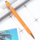(25/250x Pack) Aluminium 2 in 1 Stylus With BallPoint Pen